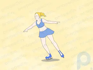 Cómo hacer un giro con un pie en patinaje artístico