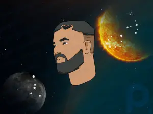 Um guia detalhado para o mapa astral de Drake