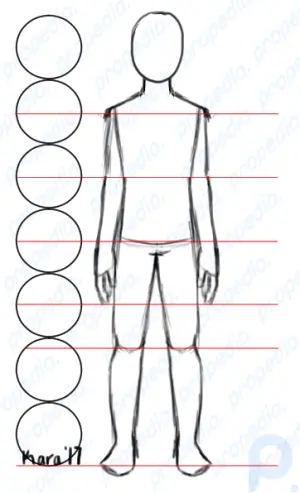 Cómo dibujar proporciones precisas del cuerpo humano