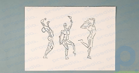 Step 7 Try gesture drawings to capture the essence of poses and actions.
