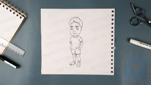 2 métodos fáceis de seguir para desenhar uma pessoa