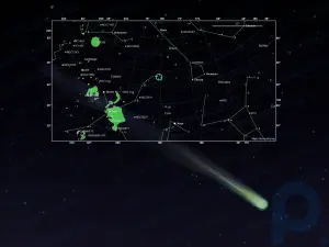 Gökyüzünde C/2023 E3 Kuyruklu Yıldızı Nasıl Bulunur?