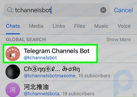How to Find Telegram Channels on iPhone or iPad