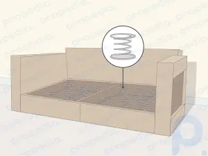 Como consertar um sofá flácido