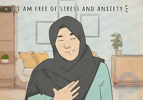 Step 5 ”I am free of stress and anxiety.”