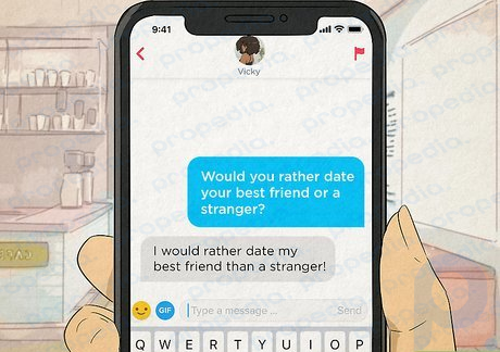 Step 5 Would you rather date your best friend or a stranger?