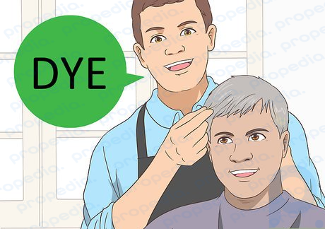 Step 4 Talk with your stylist about dyeing your hair.