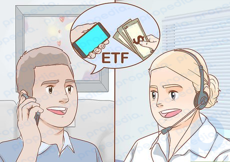 Step 1 Consider paying the ETF.