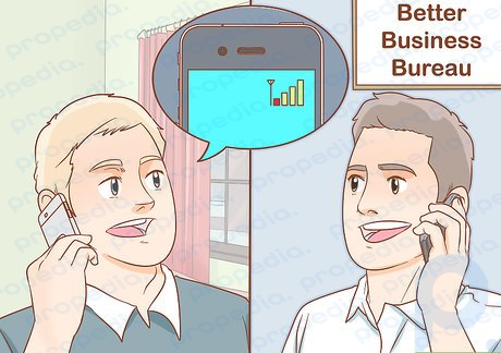 Step 4 Contact the Better Business Bureau (BBB).