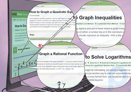 Adım 1 Yaygın denklem türlerinin grafiğinin nasıl çizileceğini anlayın.
