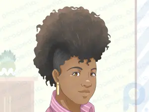 Como fazer crescer um cabelo afro com cabelo afro-americano