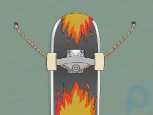 Как повесить скейтборд на стену