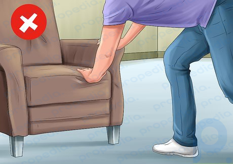 Step 1 Don’t move furniture without telling the person.