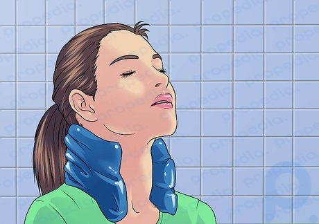 Step 2 Ice your neck immediately after the pain occurs.