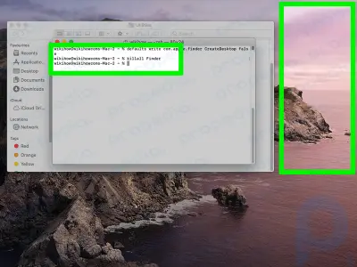 Como ocultar nomes de ícones em uma área de trabalho (Windows e MacOS)
