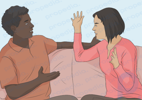 Paso 6 ¿Cómo manejan usted y su pareja los conflictos?
