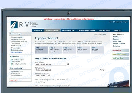 Step 2 Take your car, Form 1, and Form 2 to an RIV inspection center.