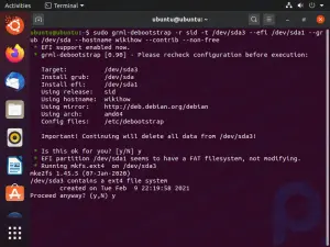 Cómo instalar Debian sid