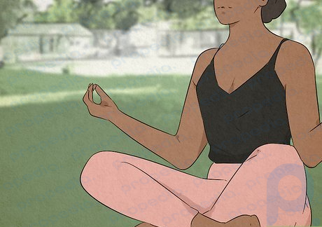 Step 2 Relax with a calming activity.