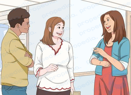 4 – Diga aos colegas de trabalho que você está grávida