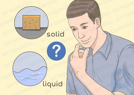 Шаг 1. Определите, является ли груз твердым или содержит жидкость.