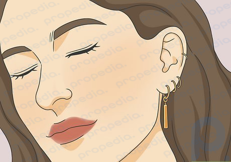 Step 2 For women, a left ear piercing can represent individuality and uniqueness.