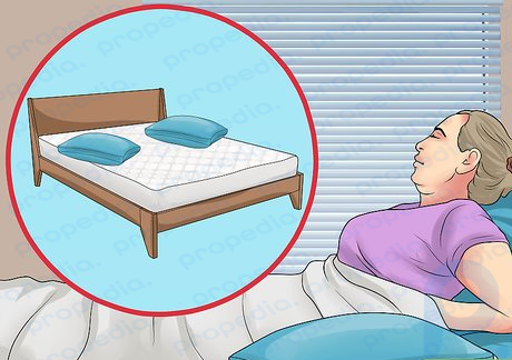 Step 3 Sleep on a firm mattress.