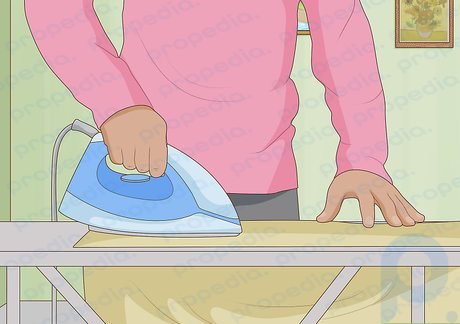 Step 4 Iron, clean, and look after your clothes.