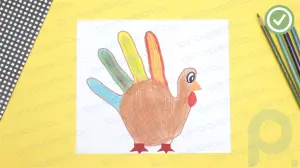 How to Make Footprint and Handprint Turkeys