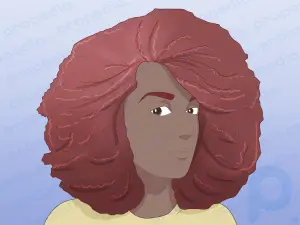 How to Make Straight Hair Into Afro Hair
