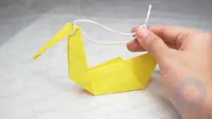 Cómo hacer un cisne de papel