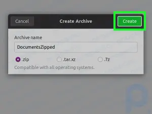 Cómo crear un archivo zip en Linux